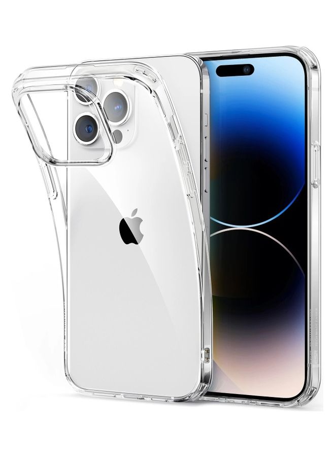 MARGOUN - 3Pack for iPhone 14 Pro Max Screen Protector Tempered Glass, Lens Protector and Clear Case Cover Full Coverage Front and Back Protection Clear/Silver - Image 1