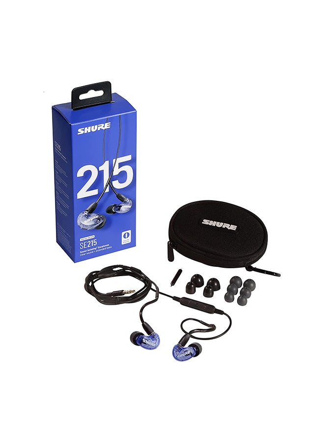 Shure - SE215 Special Edition PRO Wired Earbuds - Professional Sound Isolating Earphones, Clear Sound & Deep Bass, Single Dynamic MicroDriver, Great for Music, Gaming, & Calls - Purple - Image 1