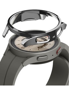 Ringke Slim Cover Compatible With Samsung Galaxy Watch 5 Case Pro 45mm Anti Yellowing Premium PC Hard Thin Grey  - Image 1