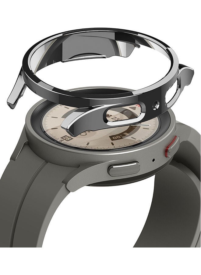 Ringke Slim Cover Compatible With Samsung Galaxy Watch 5 Case Pro 45mm Anti Yellowing Premium PC Hard Thin Grey - Image 1