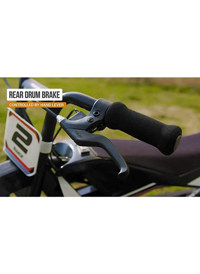 Razor Kids MX125Dirt Rocketelectric-powered Bike With Authentic Motocross Geometry, Rear-wheel Drive, 100-watt, High-torque, Chain-driven Motor For 7+ Years Black 92.5 x 54.5 x 64cm