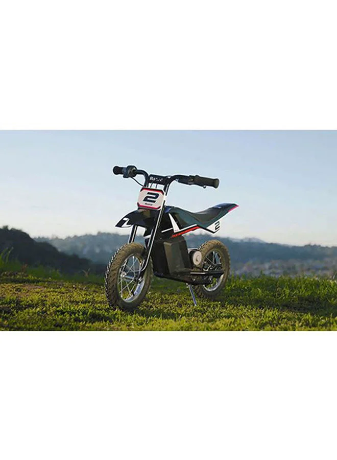 Razor Kids MX125Dirt Rocketelectric-powered Bike With Authentic Motocross Geometry, Rear-wheel Drive, 100-watt, High-torque, Chain-driven Motor For 7+ Years Black 92.5 x 54.5 x 64cm