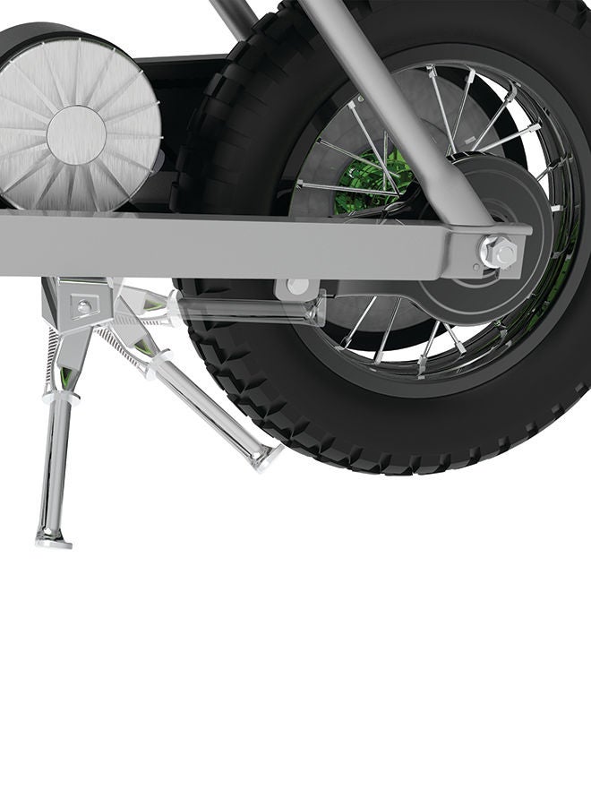 Razor Kids Electric Motorbike - SX350 McGrath Dirt Bike for Children 13+ w/ 14 mph Max Speed & 30 Minute Ride Time, Up to 7 Mile Range, 250W Ride On with 24V 7Ah Battery & 12" Pneumatic Tyres - Green Green