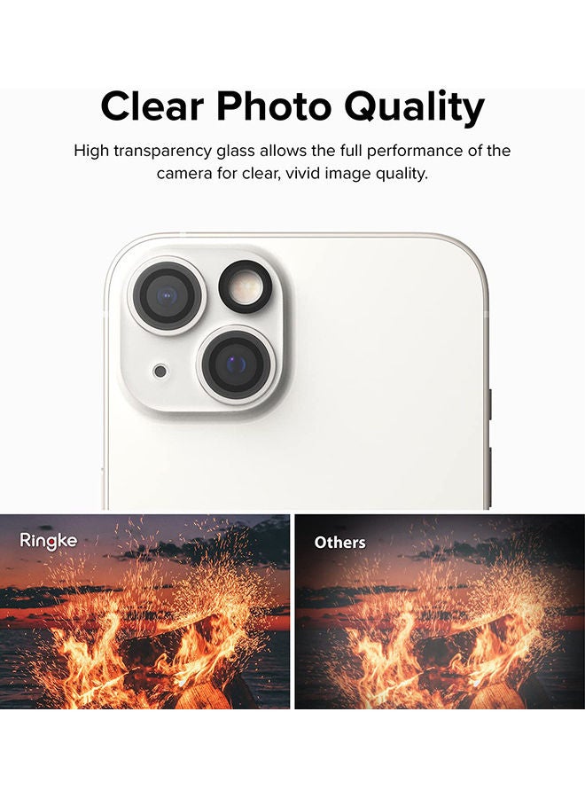 Ringke Invisible Defender Series For iPhone 14 Or iPhone 14 Plus Camera Lens Protector Tempered Glass Clear - Image 5