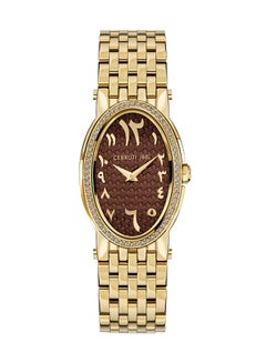 CERRUTI 1881 Women's Norica Oval Analog Wrist Watch CIWLG2206604 - 28mm - Gold  - Image 1