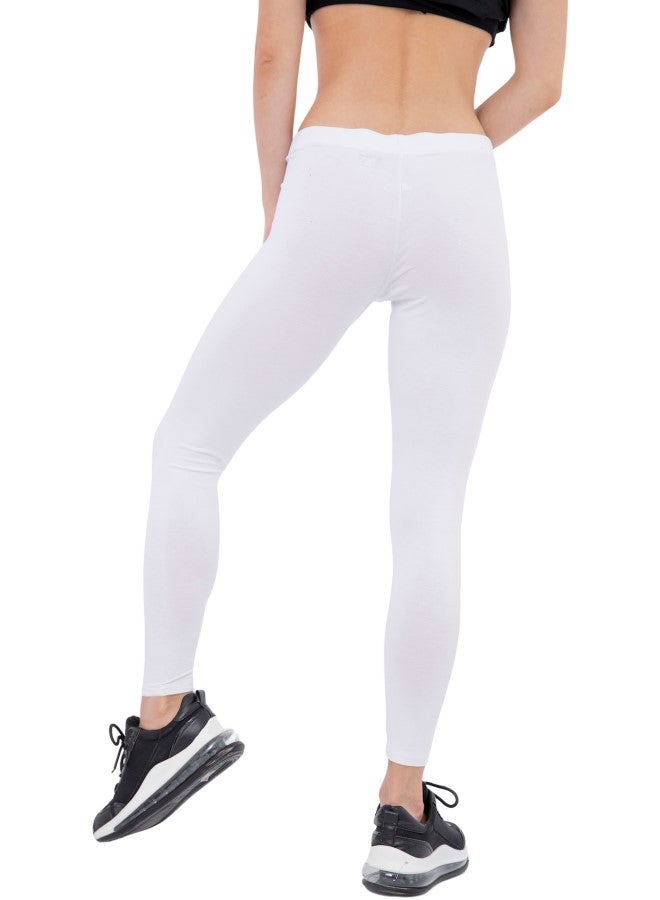 Carina Wear Carina Wear Legging Viscose- White  - Image 4