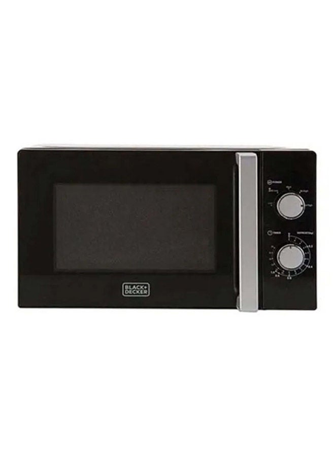 Microwave Oven With Defrost Function 20 L 700 W MZ2010P-B5 Black/Silver 