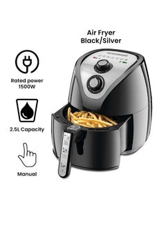 Air Fryer with 0.8KG, Anti Stick, with Rapid Air Convection Technology  (Suitable for 2-4 People) 2.5 L 1500 W AF200-B5 Black/Silver - v1668600473/N13090833A_10