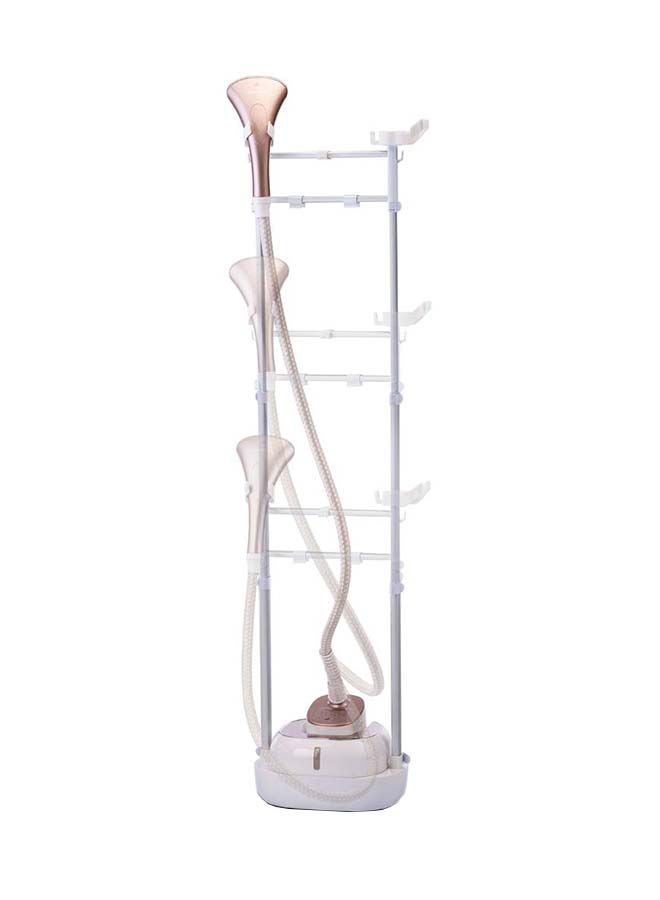 Digital Garment Steamer With 6 Stage,Double Pole And Ironing Board 2 L 2000 W GSTD2050-B5 White/Gold 
