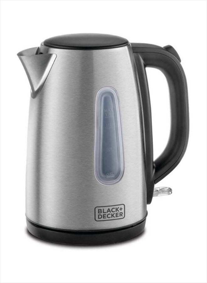 Electric Kettle With Stainless Steel Body 1.7 L 2200 W JC450-B5 Silver/Black - v1668600476/N13090839A_8