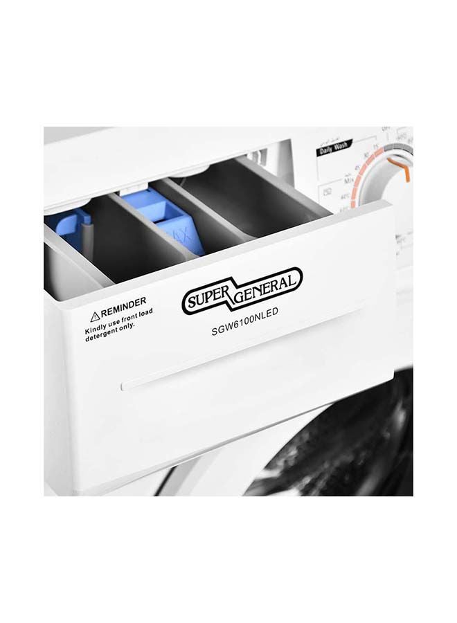 Front Load Washing Machine SGW6100NLED White