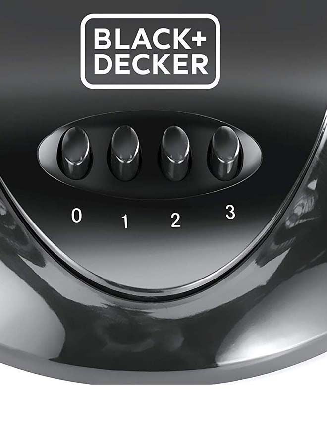 BLACK+DECKER 60W Desk Fan 16 Inch Diameter, 90° Wide Swing 3 Speed And 5AS Blade, For The Perfect Temperature FD1620-B5 Black  - Image 2