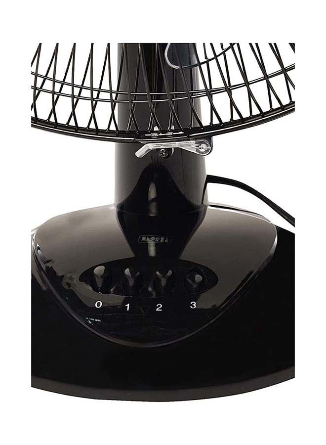 BLACK+DECKER - 60W Desk Fan 16 Inch Diameter, 90° Wide Swing 3 Speed And 5AS Blade, For The Perfect Temperature FD1620-B5 Black - Image 1