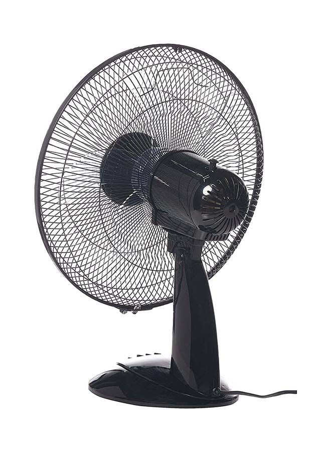 BLACK+DECKER - 60W Desk Fan 16 Inch Diameter, 90° Wide Swing 3 Speed And 5AS Blade, For The Perfect Temperature FD1620-B5 Black - Image 1