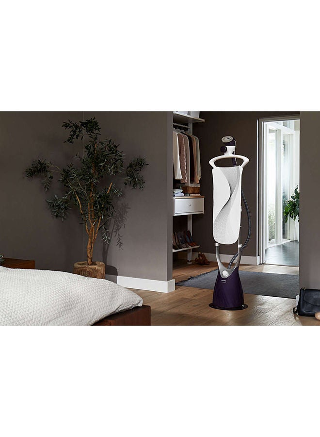 Philips - Garment Steamer 1.8 L 2000 W GC558/36 Purple/White - Image 1