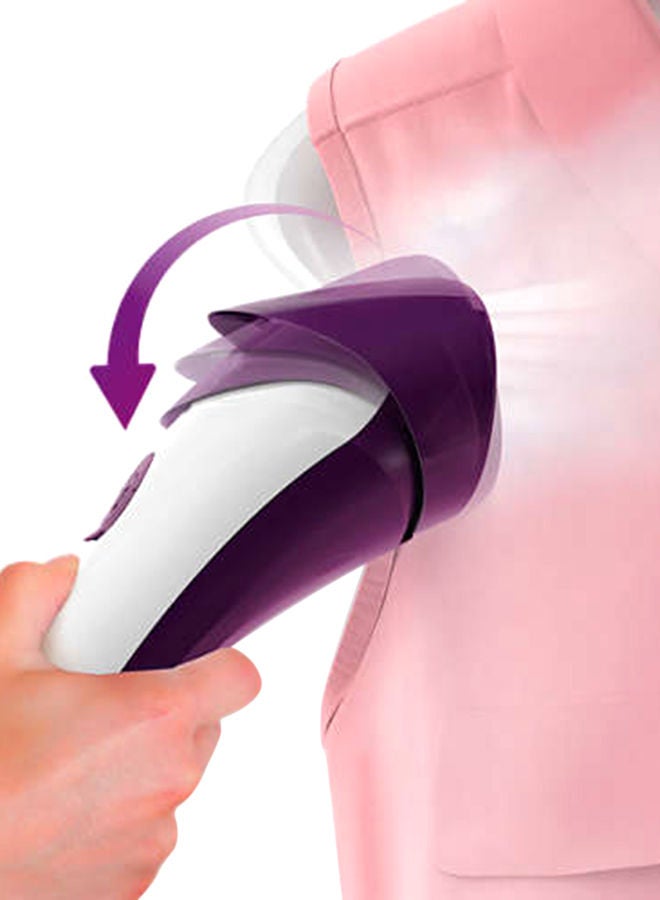 Philips - Garment Steamer 1.8 L 2000 W GC558/36 Purple/White - Image 1