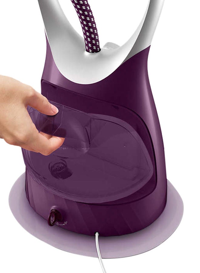 Philips - Garment Steamer 1.8 L 2000 W GC558/36 Purple/White - Image 1