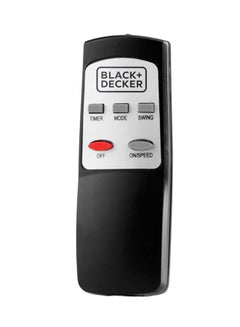 BLACK+DECKER Stand Fan 16 Inch, 60W, with 90° Wide Oscillation, 3 Speeds, 5-Blade Design, Adjustable Height, Remote Control, and Pedestal Stand for Optimal Air Circulation 60 W FS1620R-B5 Black  - Image 3
