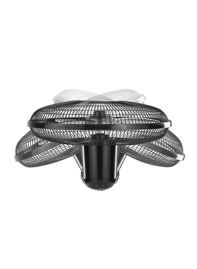 BLACK+DECKER - Stand Fan 16 Inch, 60W, with 90° Wide Oscillation, 3 Speeds, 5-Blade Design, Adjustable Height, Remote Control, and Pedestal Stand for Optimal Air Circulation 60 W FS1620R-B5 Black - Image 1