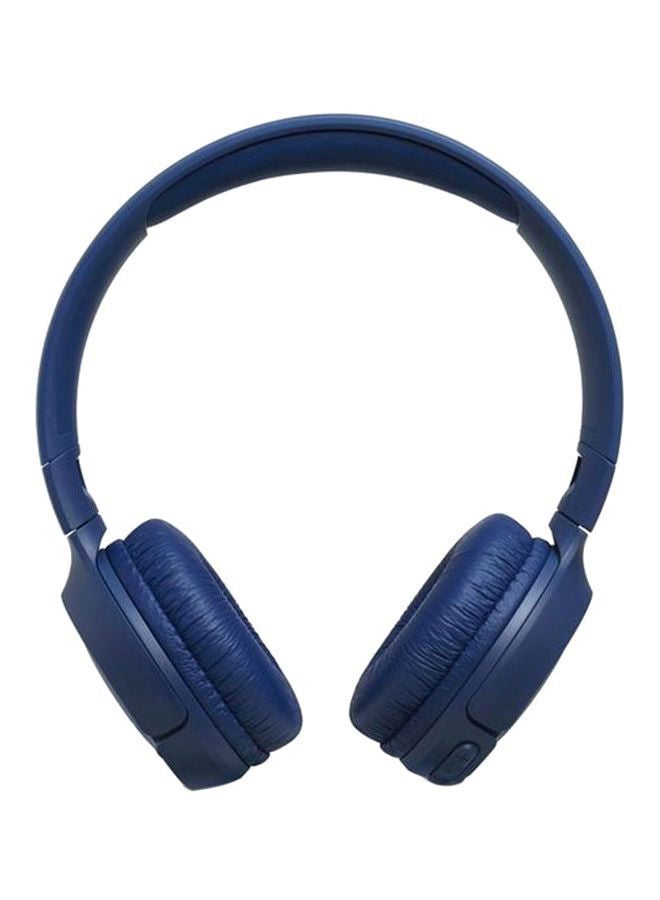 JBL - Tune 500BT Wireless On-Ear Headphones with Mic Blue - Image 1