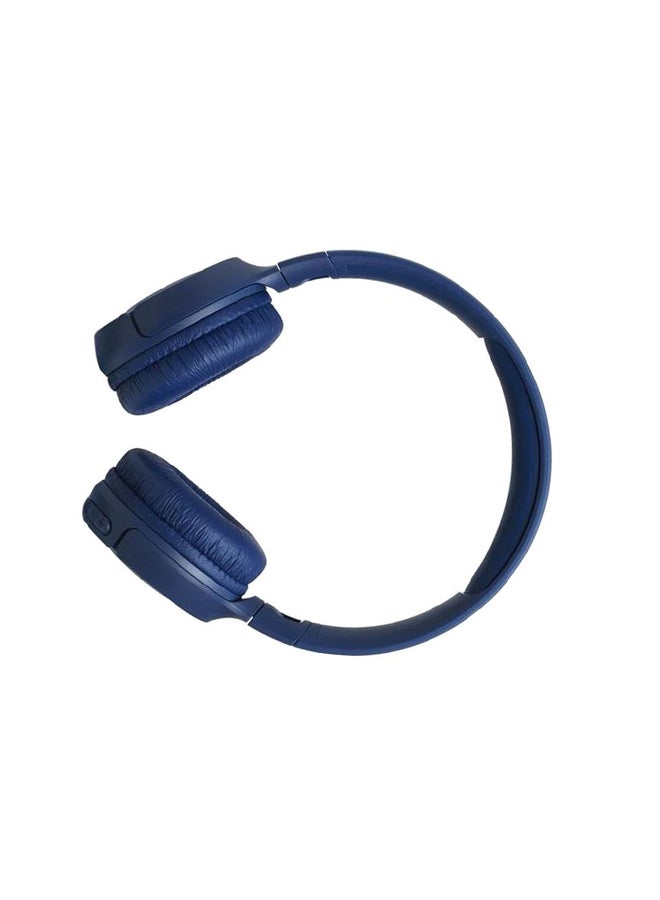 JBL - Tune 500BT Wireless On-Ear Headphones with Mic Blue - Image 1