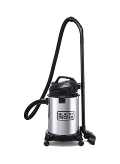 BLACK+DECKER Canister Stainless Steel Vacuum Cleaner With Wet And Dry Function 30 L 1610 W WV1450-B5 Silver/Black  - Image 3
