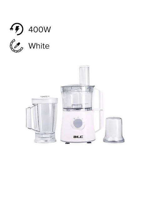 Electric Food Processor 400.0 W H-FP009S White
