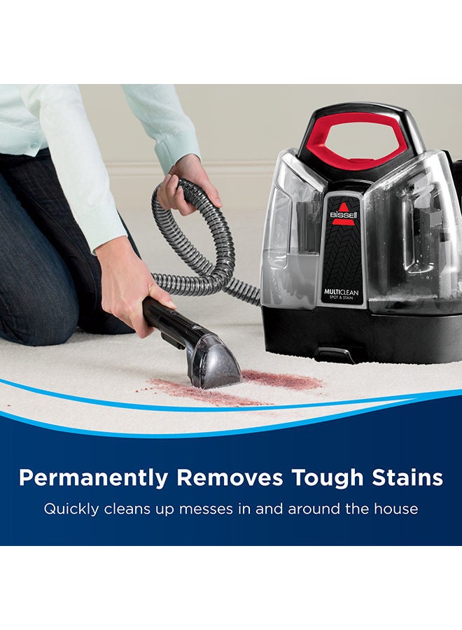 Bissell - SpotClean ProHeat 4720E – Portable Cleaner with Powerful Suction & HeatWave Technology | Removes Tough Stains from Carpets, Furniture, Curtains & Car Interiors | 360 ml 330 W 4720E Black - Image 1