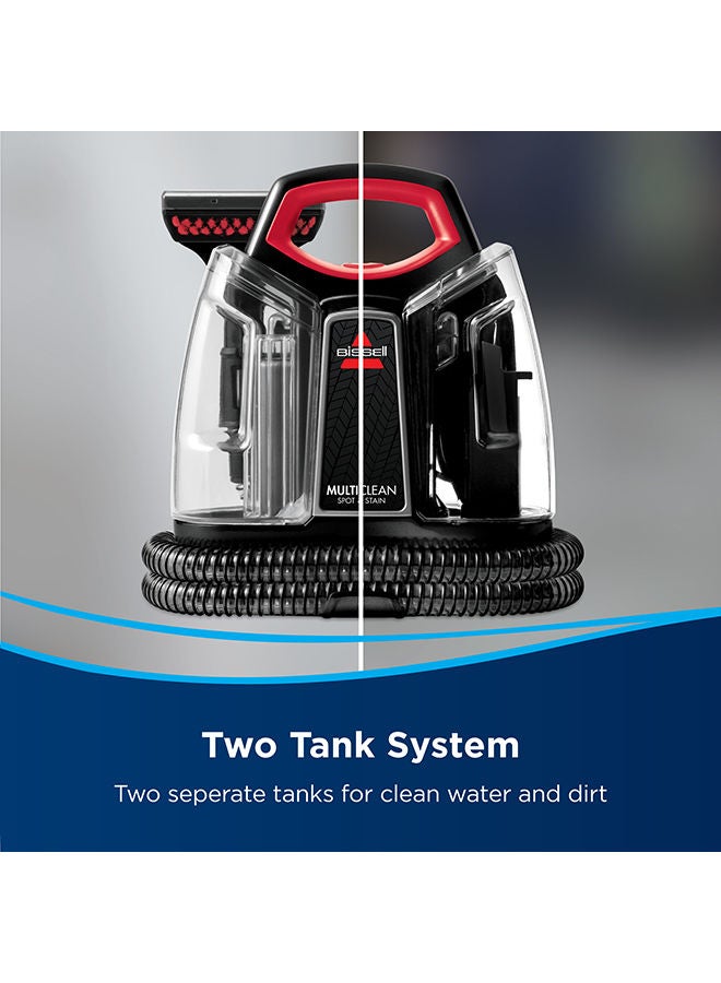 Bissell - SpotClean ProHeat 4720E – Portable Cleaner with Powerful Suction & HeatWave Technology | Removes Tough Stains from Carpets, Furniture, Curtains & Car Interiors | 360 ml 330 W 4720E Black - Image 1