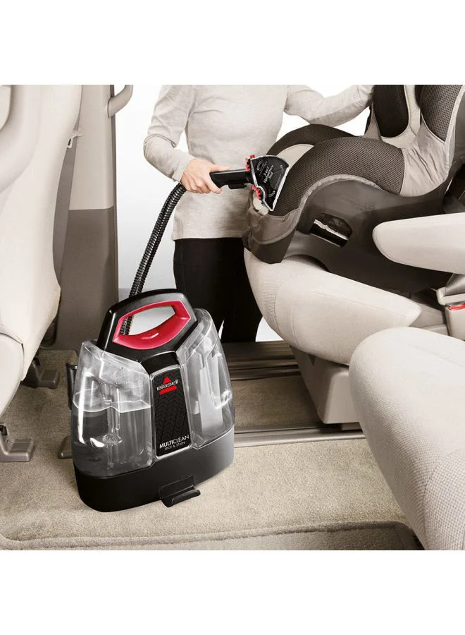 Bissell SpotClean ProHeat 4720E – Portable Cleaner with Powerful Suction & HeatWave Technology | Removes Tough Stains from Carpets, Furniture, Curtains & Car Interiors | 360 ml 330 W 4720E Black