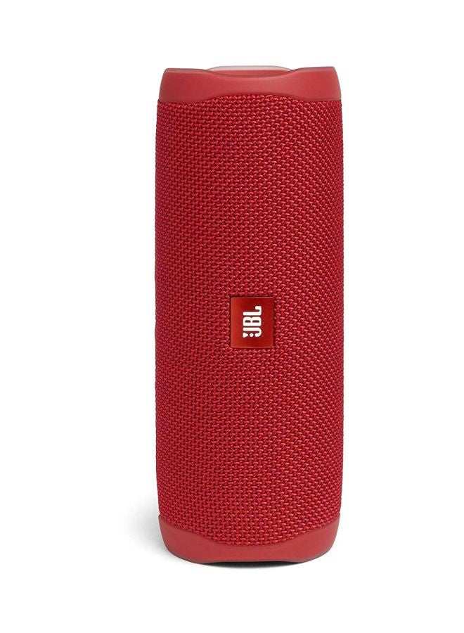 JBL - Flip 5 Waterproof Portable Bluetooth Speaker Red - Image 1