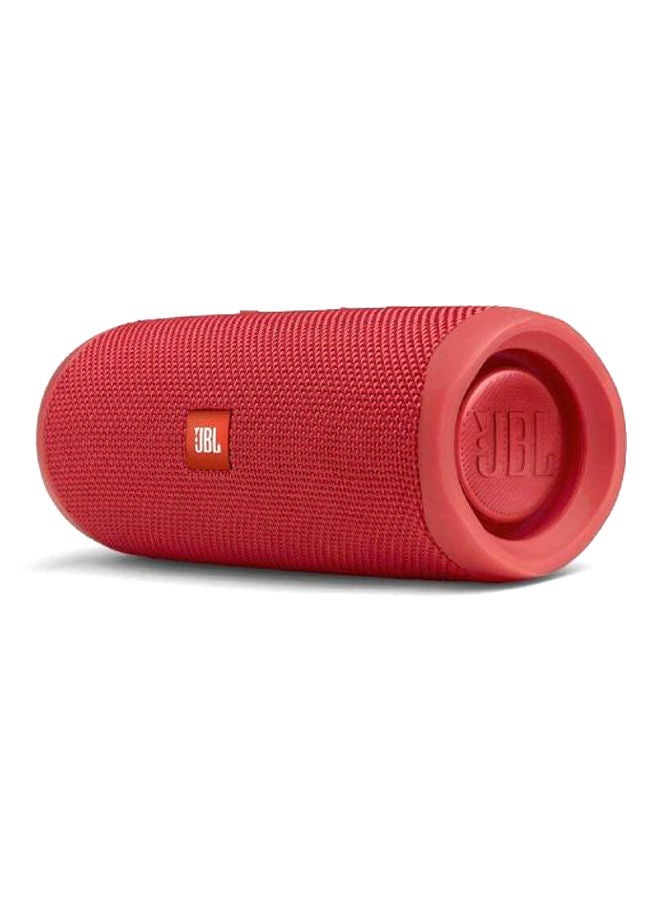 JBL - Flip 5 Waterproof Portable Bluetooth Speaker Red - Image 1