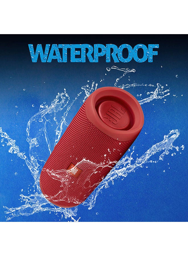 JBL - Flip 5 Waterproof Portable Bluetooth Speaker Red - Image 1