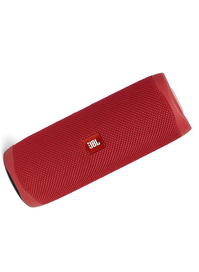 JBL - Flip 5 Waterproof Portable Bluetooth Speaker Red - Image 1