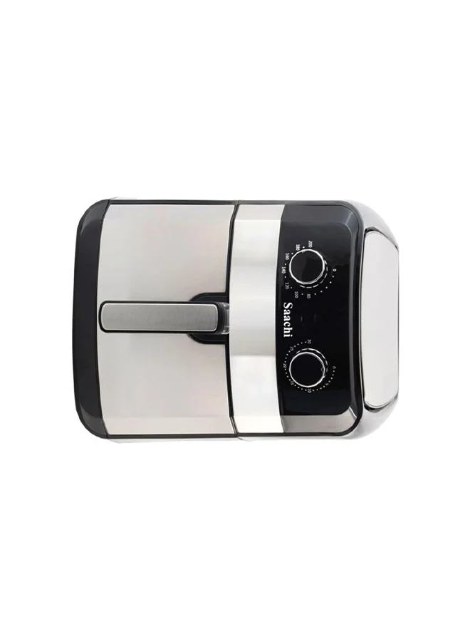 ساتشي مقلاة هوائية مع تحكم في درجة الحرارة المتغيرة 5 L 1700 W NL-AF-4778-BK أسود/فضي