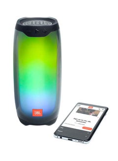 JBL Pulse 4 Portable Bluetooth Speaker Black  - Image 3