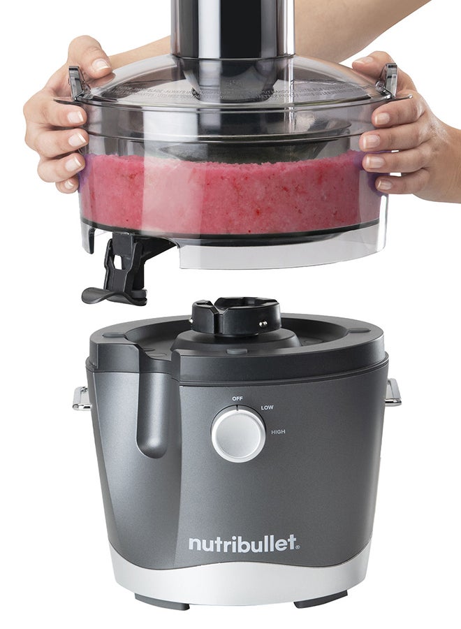 nutribullet - 8-Piece Juicer Set 1.5 L 800.0 W NBJ12100 Dark Grey - Image 1