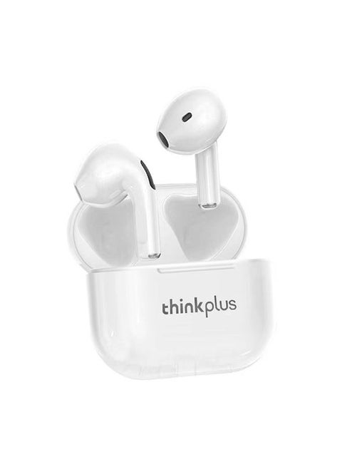 Thinkplus New version LP40 TWS Bluetooth 5.0 Earphone Wireless Earbuds HiFi Stereo Bass ENC Noise Reduction Type-C White