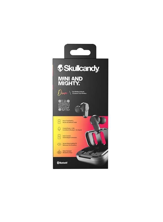 Skullcandy - Dime True Wireless In-Ear Earbuds With Charging Case True Black - Image 1