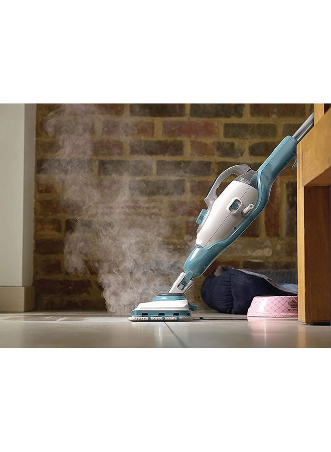 BLACK+DECKER - 2 in 1 Steam Mop with Delta Head and SteaMitt features 1600 W BHSM1615DAM-GB White/Blue - Image 1