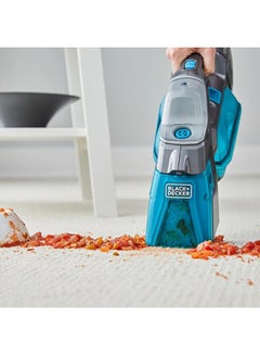 BLACK+DECKER Cordless Spillbuster Portable Carpet Cleaner with Beater Bar for Solid & Liquid Mess, 12 V 250 ml 20 W BHSB315J-GB Grey/Aqua  - Image 2