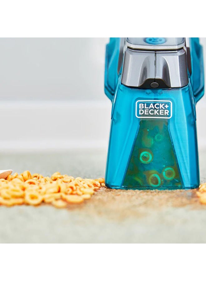 BLACK+DECKER Cordless Spillbuster Portable Carpet Cleaner with Beater Bar for Solid & Liquid Mess, 12 V 250 ml 20 W BHSB315J-GB Grey/Aqua  - Image 3