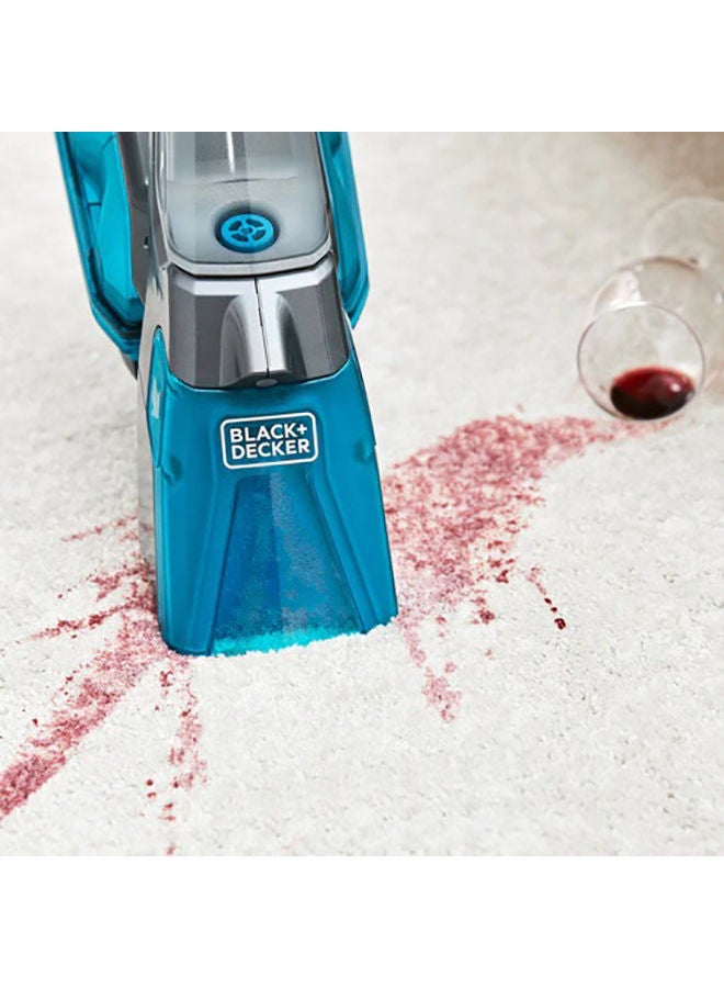BLACK+DECKER Cordless Spillbuster Portable Carpet Cleaner with Beater Bar for Solid & Liquid Mess, 12 V 250 ml 20 W BHSB315J-GB Grey/Aqua  - Image 4