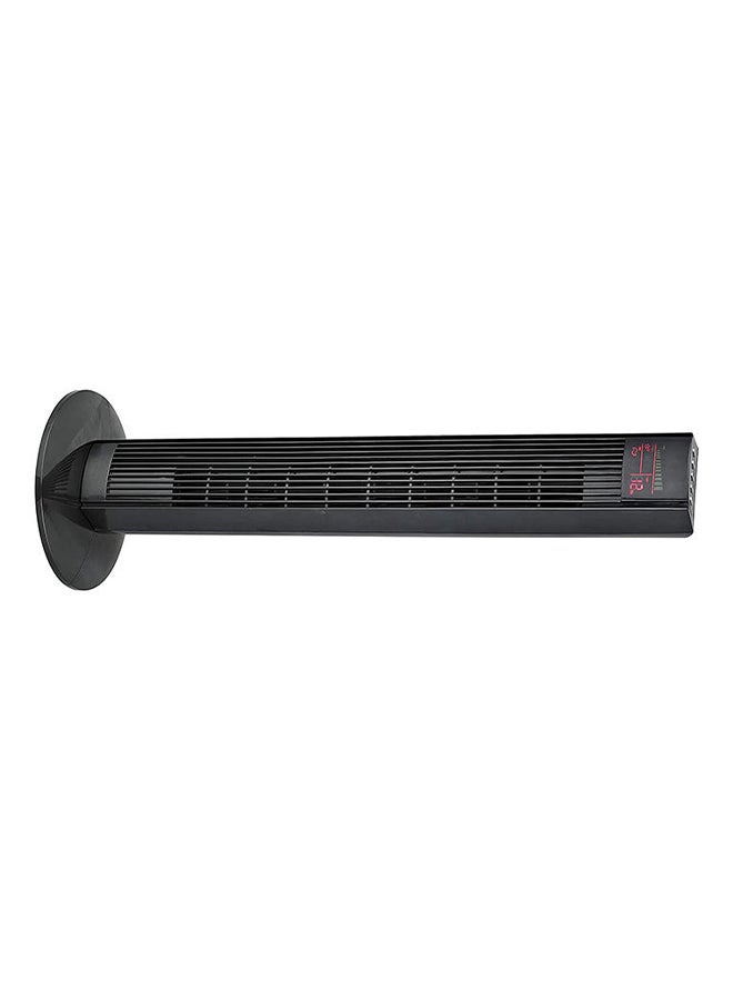 DAEWOO - Digital 3 Speed Tower Fan with Timer and Oscillation 45W Korean Technology DTF36DR Black - Image 1