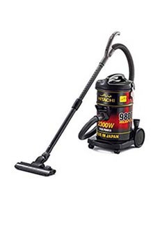 HITACHI Drum Vacuum Cleaner 2300 Watts, 21 Liters Dust Capacity, Removable & Washable Filter, Rug-Floor Nozzle With Multi Angle Head, Best For Home, Office & Mosque, Made In Japan 21 L 2300 W CV9800YJ240BR Black  - Image 4