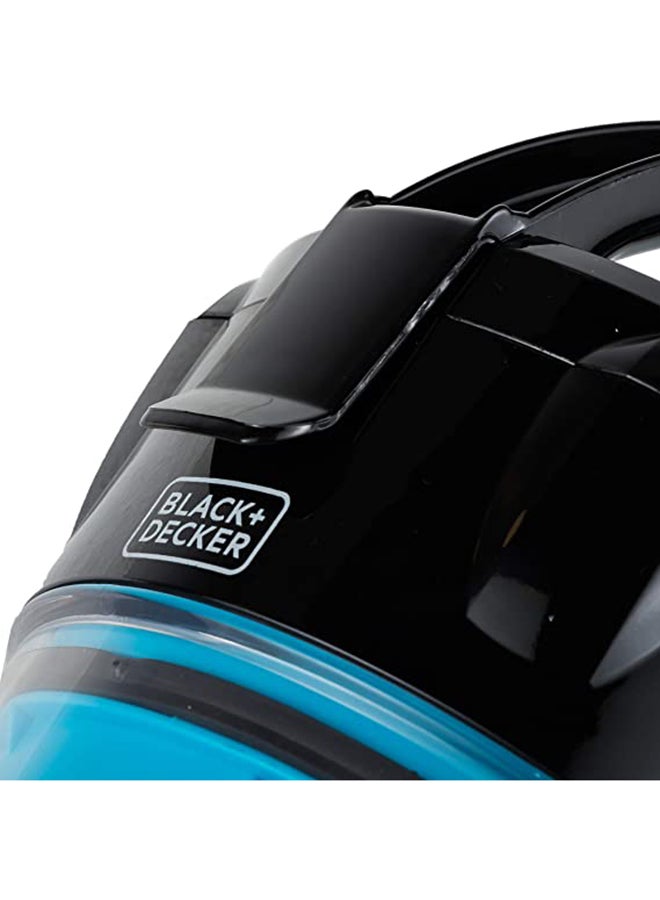 BLACK+DECKER - Multi Cyclone Bagless Corded Vacuum Cleaner, 6-Stage HEPA Filtration, Variable Speed, 289 Air Watts, Auto Cord Rewind, 5m Cable, Washable Filter, 2.5 L 1800 W VM2080-B5 Grey/Black/Blue - Image 1