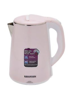 Double Layer Stainless Steel Electric Kettle with Boil Dry Protection & Auto Shut Off Feature, 360° Rotational Base , Concealed Heating Element, Ideal for Hot Water, Tea & Coffee Maker 1.8 L 1500 W KNK6062N Pink - v1668601980/N22638898A_9