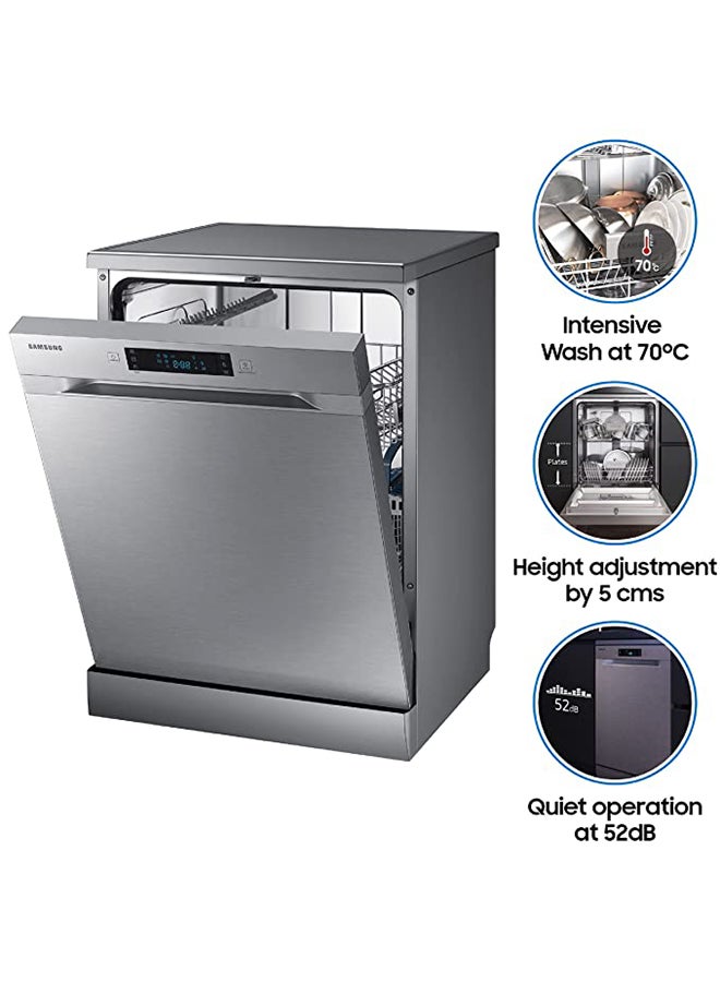 13L 6 Programmes 13 Place Settings Free Standing Dishwasher 1800 W DW60M6040FS Silver - v1668601986/N30494404A_10