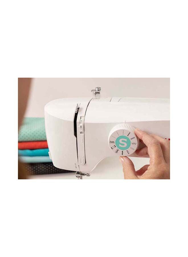 SINGER Electric Sewing Machine M1505 White/Silver - Image 5