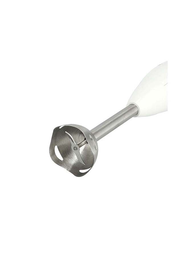 Olsenmark - 4 in 1 Hand Blender with Copper Motor, Anti-Splatter and Stainless Steel Blade &  2 Speed Setting OMHB2353 White/Silver/Black - Image 1